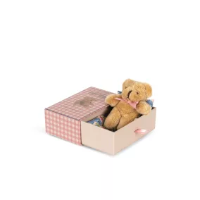 Konges Slojd Elise apró plüssmackó dobozban