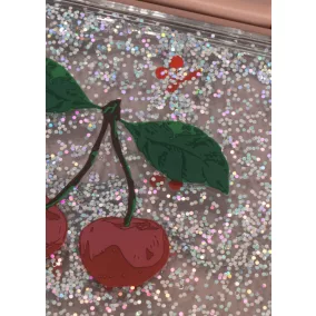Konges Slojd Uzsonnás doboz - Cherry Glitter