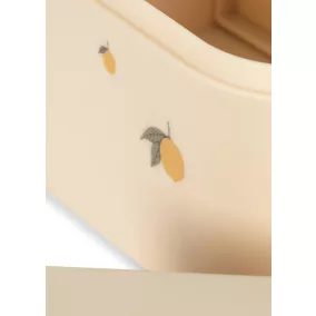 Konges Slojd Uzsonnás doboz - Lemon Glitter