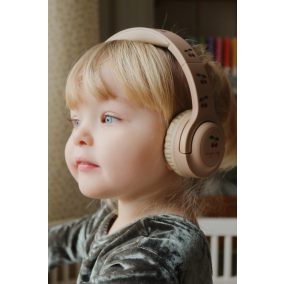   Konges Slojd Vezeték nélküli gyerek fejhallgató - Cherry Blush