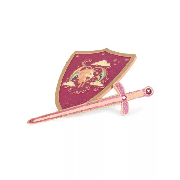 Konges Slojd Lovagi kard és pajzs - Pink