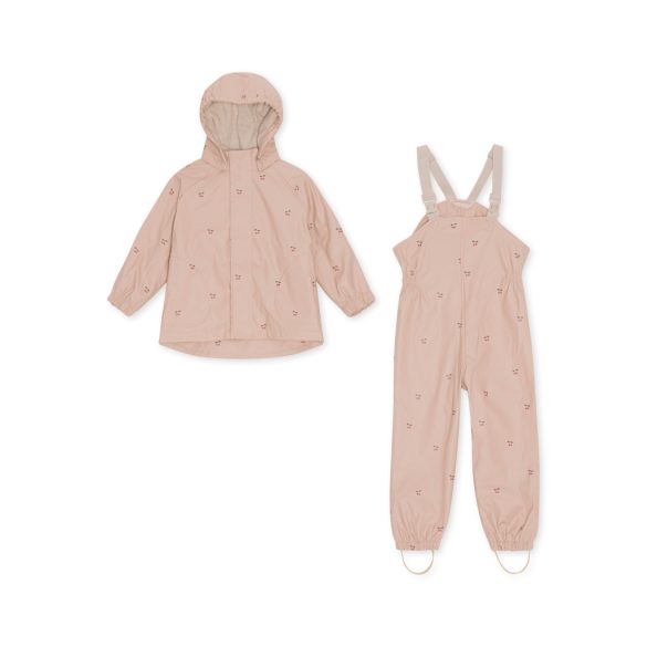 Konges Slojd Thermo kabát+nadrág szett - Cherry