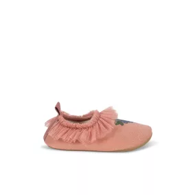 Konges Slojd Amandine fodros strandcipő - Powder Pink