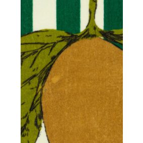 Konges Slojd Strandtörölköző - Antique Stripe - Lemon