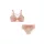 Konges Slojd Bowbow Bikini - Blush Stripe - 3 év