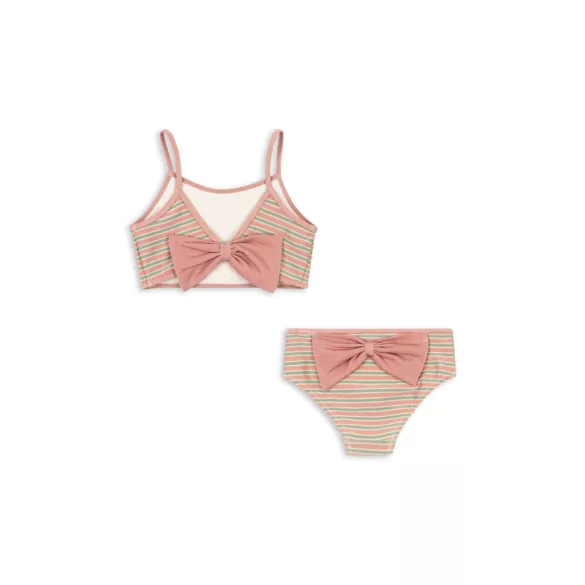 Konges Slojd Bowbow Bikini - Blush Stripe - 4 év