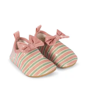 Konges Slojd Bowbow Strandcipő - Blush Stripe