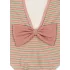 Konges Slojd Bowbow Fürdőruha - Blush Stripe - 18 hó