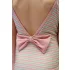 Konges Slojd Bowbow Fürdőruha - Blush Stripe