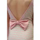 Konges Slojd Bowbow Fürdőruha - Blush Stripe