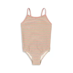 Konges Slojd Bowbow Fürdőruha - Blush Stripe