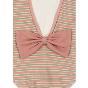 Konges Slojd Bowbow Fürdőruha - Blush Stripe