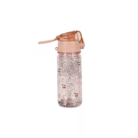 Konges Sløjd csillámos kulacs 400 ml - Cherry