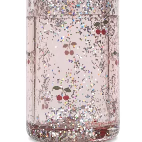 Konges Sløjd csillámos kulacs 400 ml - Cherry
