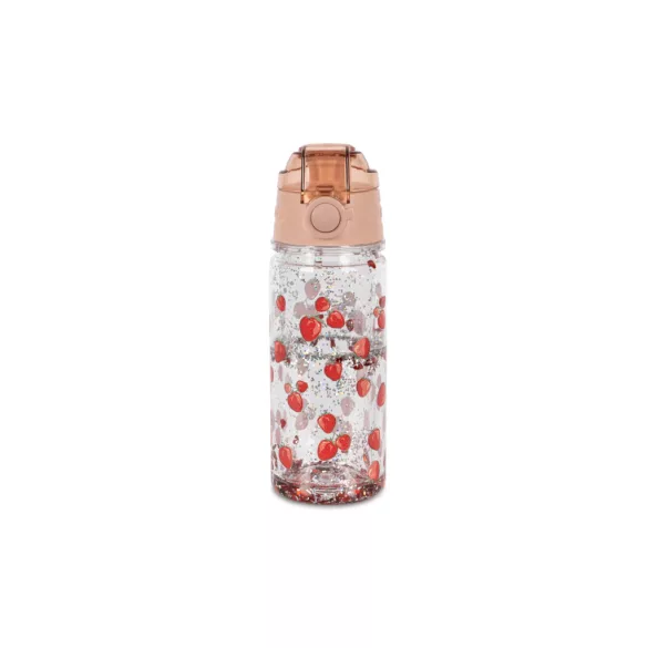 Konges Sløjd csillámos kulacs 400 ml - Fragola