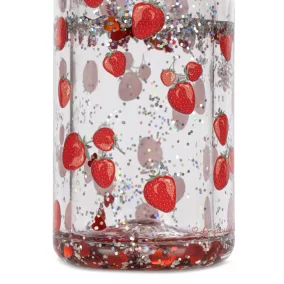 Konges Sløjd csillámos kulacs 400 ml - Fragola