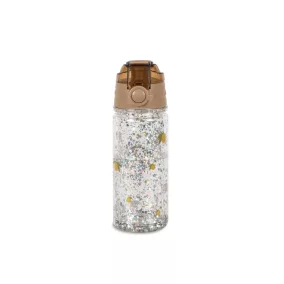 Konges Sløjd csillámos kulacs 400 ml - Lemon