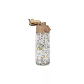 Konges Sløjd csillámos kulacs 400 ml - Lemon