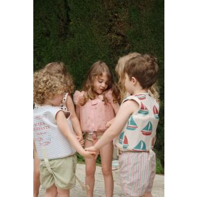   Konges Slojd Pillangószárnyas Úszómellény - púderrózsaszín