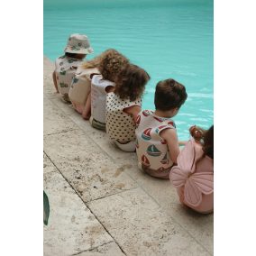   Konges Slojd Pillangószárnyas Úszómellény - púderrózsaszín