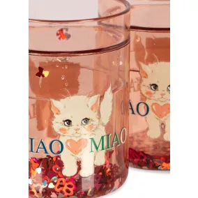   Konges Slojd csillámlós pohár - 2 darabos csomag - Ciao Miao