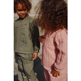 Konges Slojd Thermo kabát+nadrág szett - Terepzöld