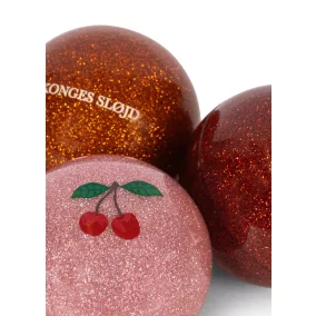 Konges Slojd Csillogó labdák - 3 db-os szett