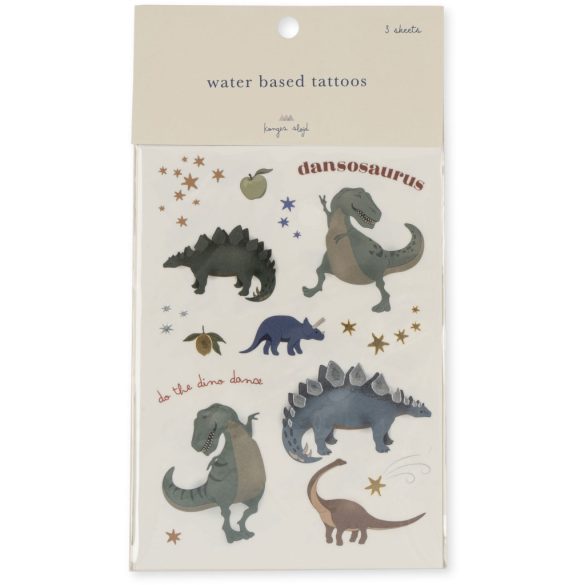 Konges Slojd Gyerek tetoválás - Dansosaurus