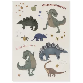 Konges Slojd Gyerek tetoválás - Dansosaurus