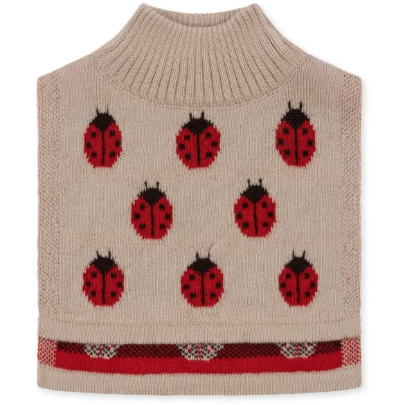 Konges Slojd Kötött nyakmelegítő - Ladybug