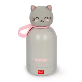  Legami kulacs duplafalú rozsdamentes acél - 310 ml - cicás