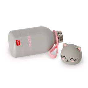   Legami kulacs duplafalú rozsdamentes acél - 310 ml - cicás