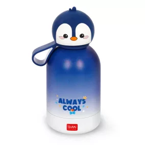   Legami kulacs - gyerek - duplafalú rozsdamentes acél - 310 ml - pingvin