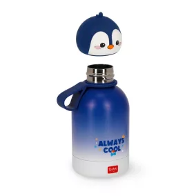   Legami kulacs - gyerek - duplafalú rozsdamentes acél - 310 ml - pingvin