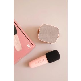   Lalarma Gyerek Karaoke szett - Bluetooth mikrofon és hangszóró - Rose