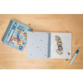 Little Dutch vízzel színező füzet - Jim és barátai