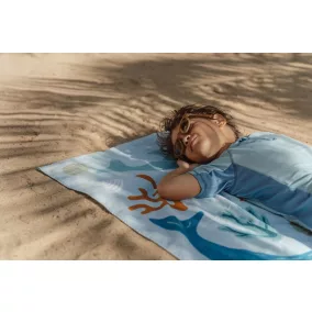 Little Dutch strandtörölköző - Ocean Dreams kék