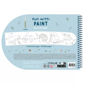 Little Dutch kifestő könyv - Forest Friends