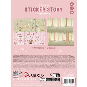 Little Dutch matrica szett - Fairy Garden