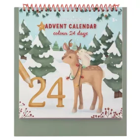 Little Dutch adventi kalendárium színező