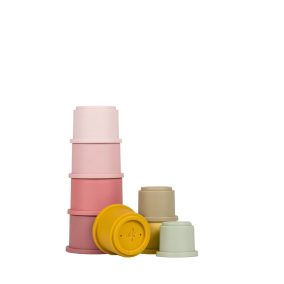 Little Dutch toronyépítő játék - pink