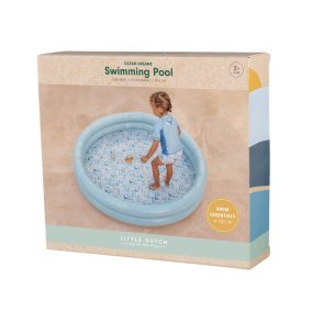 Little Dutch felfújható medence 150 cm - Ocean Dreams kék