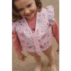   Little Dutch úszómellény kivehető szivacsokkal 2-3 éves - Dreamy Mermaid