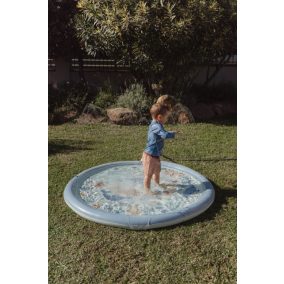   Little Dutch felfújható vízpermetező szőnyeg - Ocean World