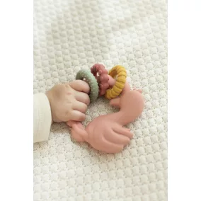 Little Dutch szilikon rágóka - flamingó