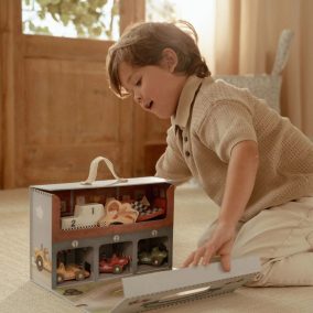 Little Dutch játékkoffer versenypálya