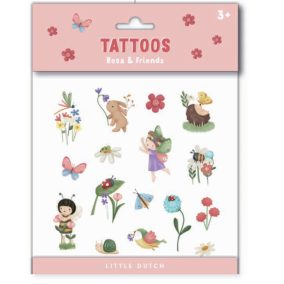 Little Dutch tetováló matricák - Rosa és barátai