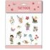 Little Dutch tetováló matricák - Rosa és barátai