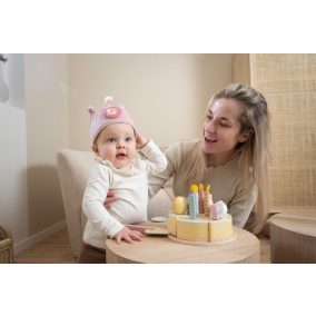 Little Dutch gyerek születésnapi korona számokkal - pink