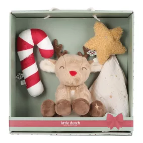 Little Dutch karácsonyi ajándékdoboz plüss játékokkal